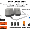 PAPILLON WBT - Bluetooth Wi-Fi IoT pákový pohon pro dvoukřídlou bránu do 5 m
